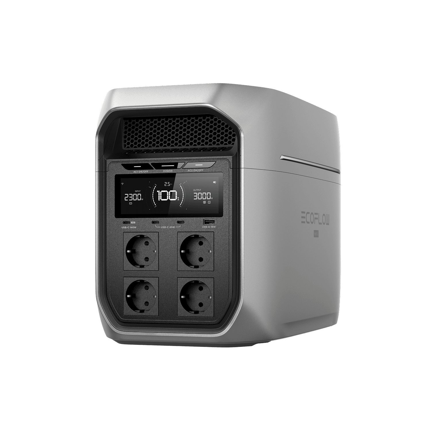 EcoFlow DELTA 3 Max Plus (2048 Вт·год) Портативна зарядна станція