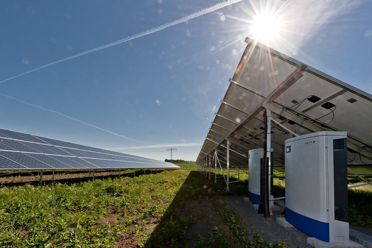 Інвертор KACO new energy на наземній сонячній електростанції